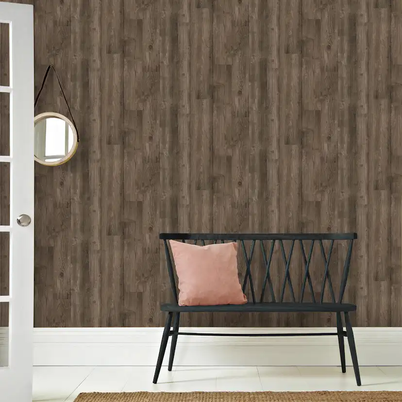 Tapet Easy Decor Trä Deluxe Brun 121113