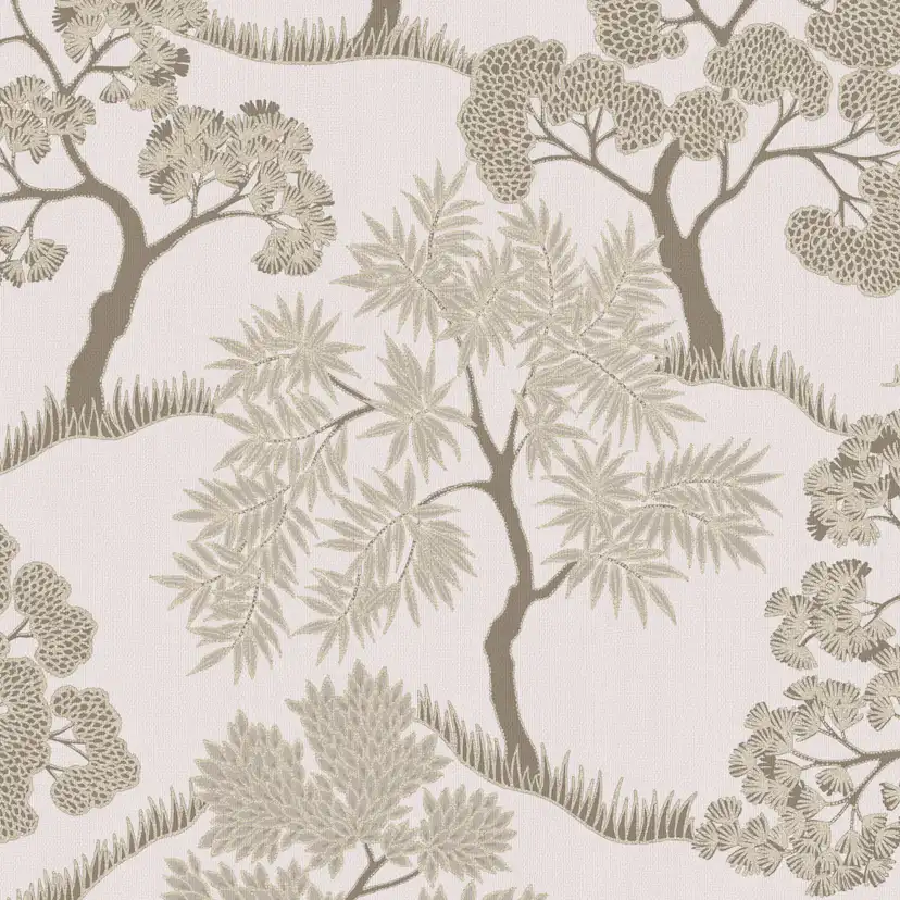 Tapet Sublime Trees Natural Guld 121160