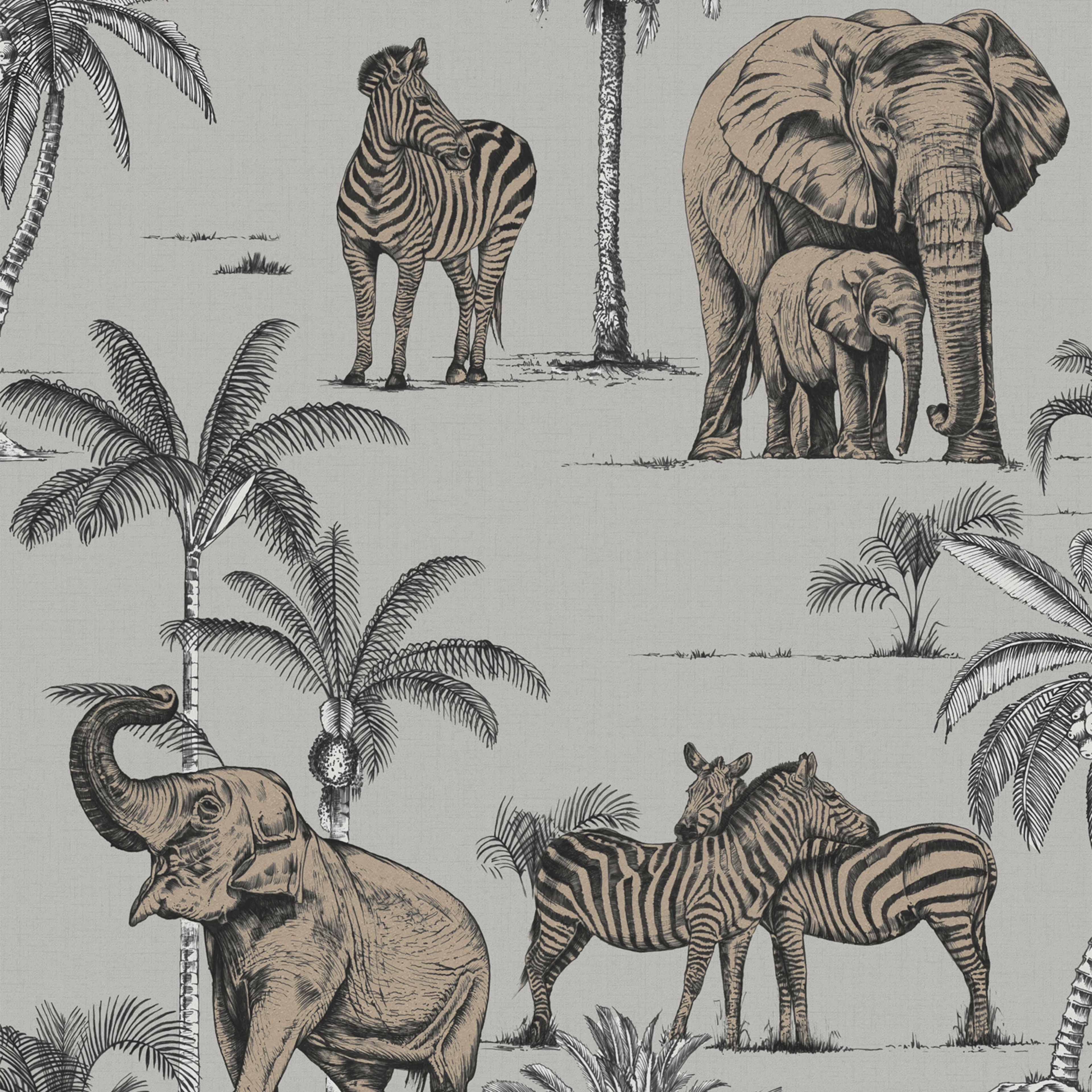 Tapet Sublime Kenya Rose Guld 121162