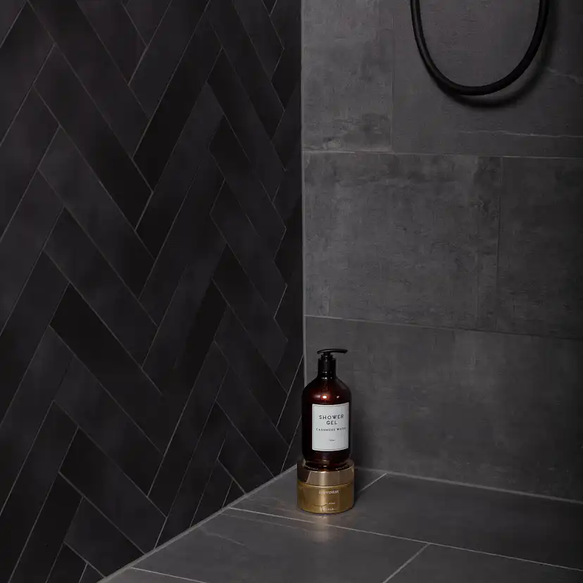 Klinker Arredo Detroit Carbon Svart 7x30 cm