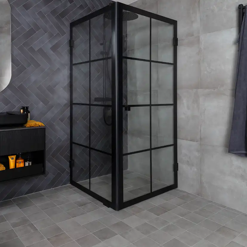 Klinker Arredo Detroit Carbon Svart 7x30 cm