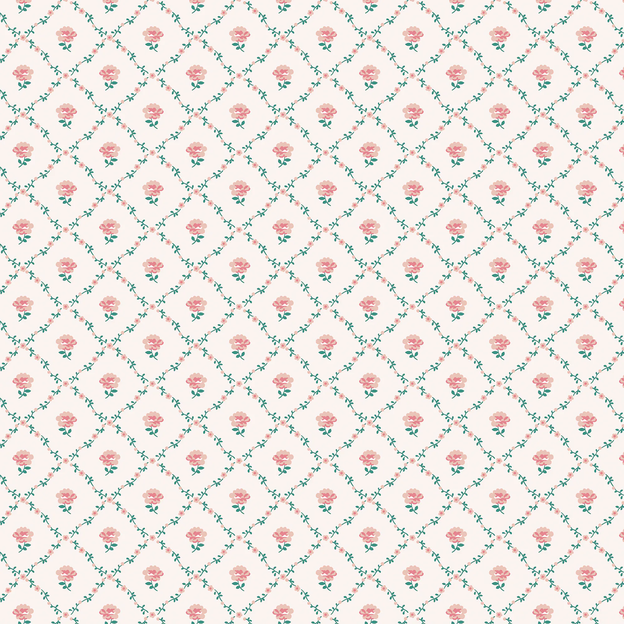 Tapet Laura Ashley Kate Coral Rosa 122766