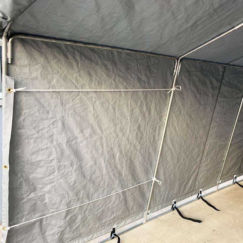 Garagetält Lyfco 13,7m² 200g/m² PE