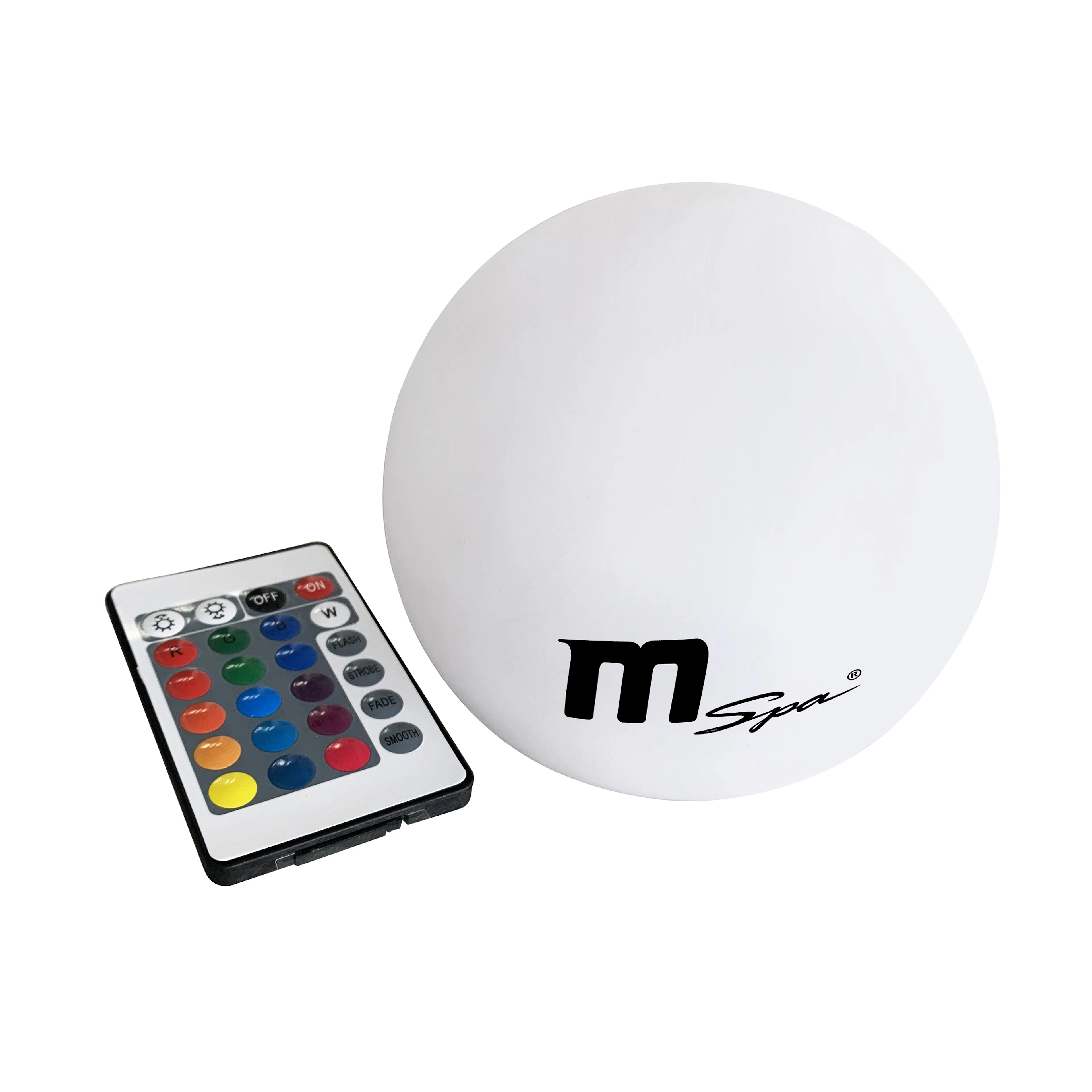 LED-Lampa Mspa Flytande Lampa med Flerfärgsläge & Fjärrkontroll till Pool