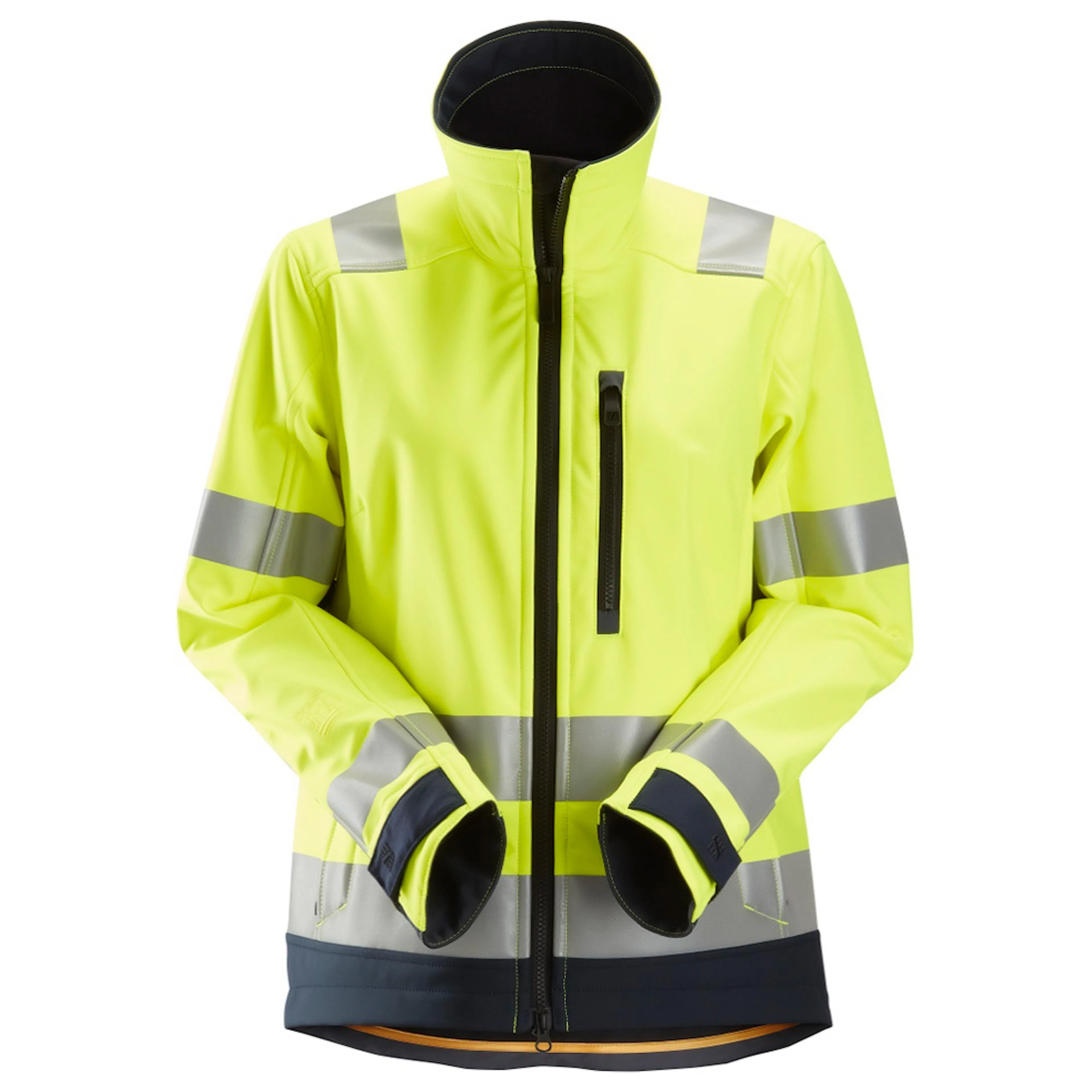High Visibility Yellow - Navy
