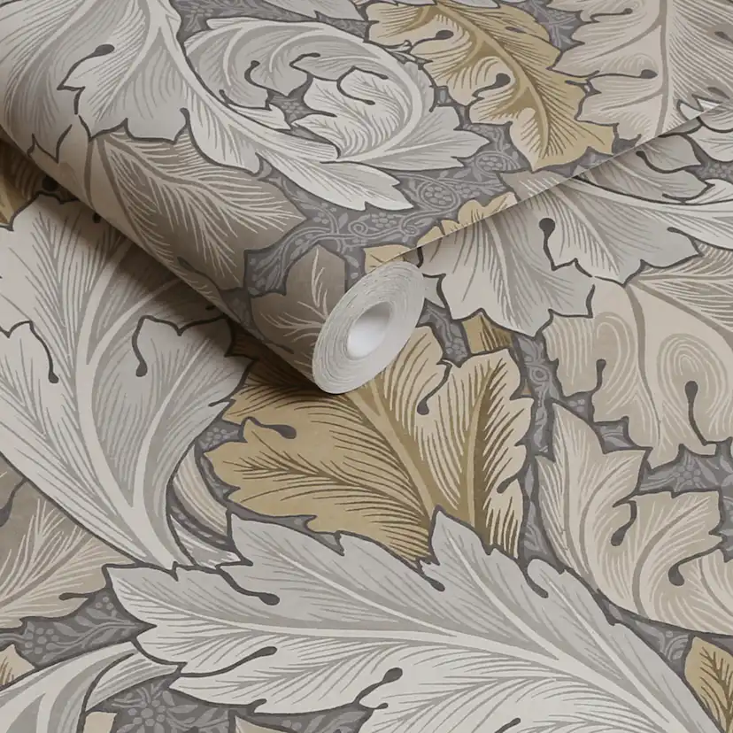 Tapet William Morris At Home Acanthus 124226 EasyUp, Mönstrad