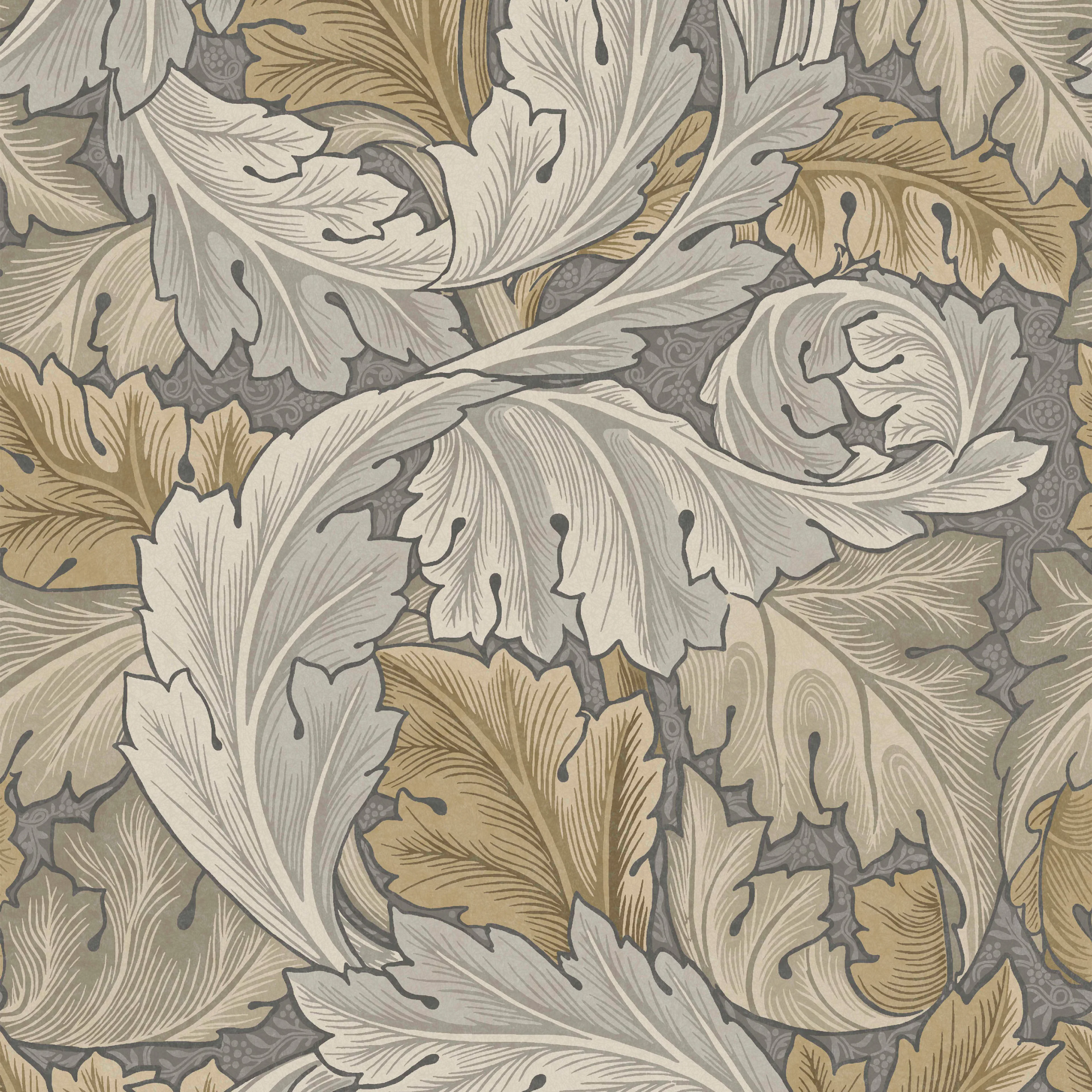 Tapet William Morris At Home Acanthus 124226 EasyUp, Mönstrad