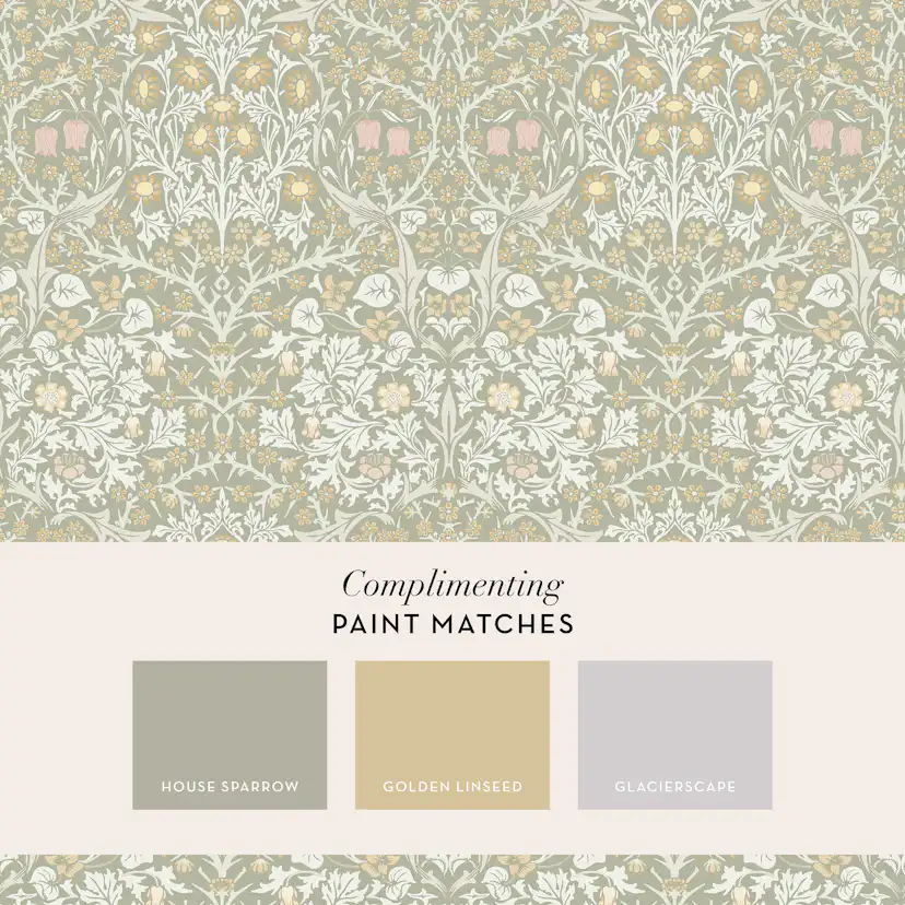 Tapet William Morris At Home Blackthorn 124253