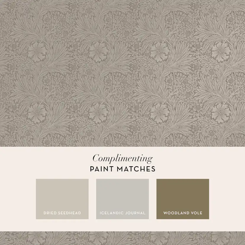 Tapet William Morris At Home Marigold Fibrous 124257