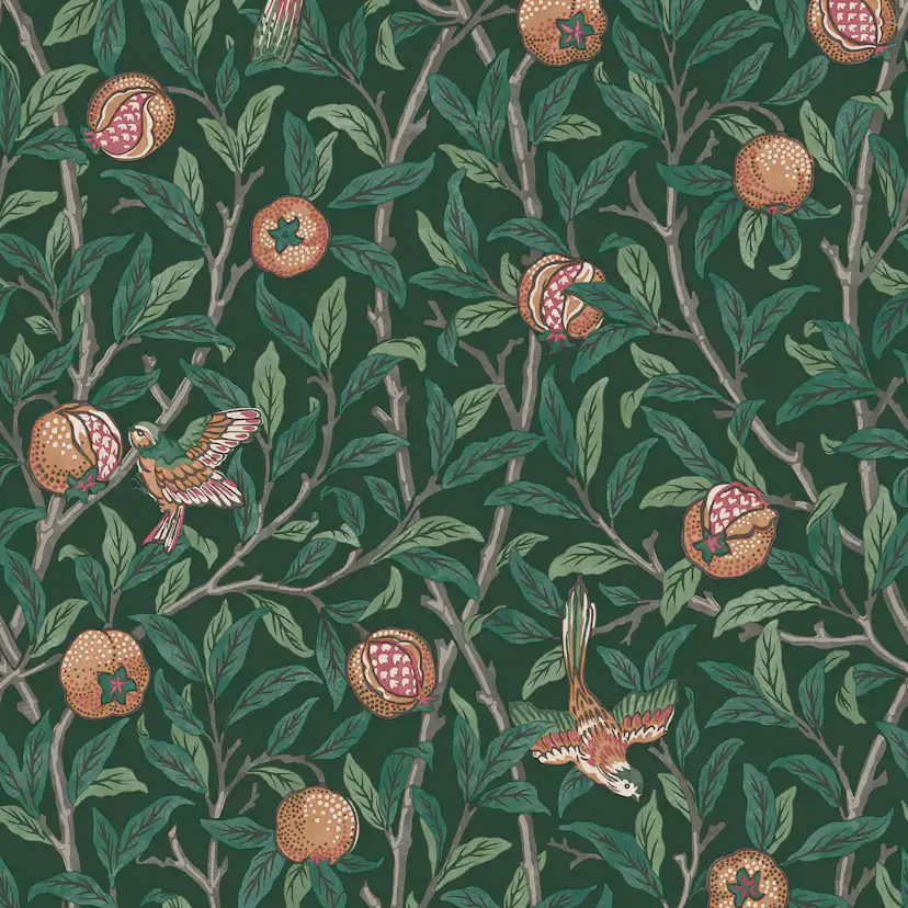 Tapet William Morris At Home Bird & Pomegranate 124260