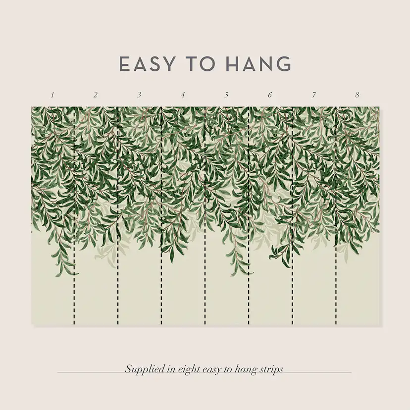 Fototapet William Morris At Home Willow Bough Greens