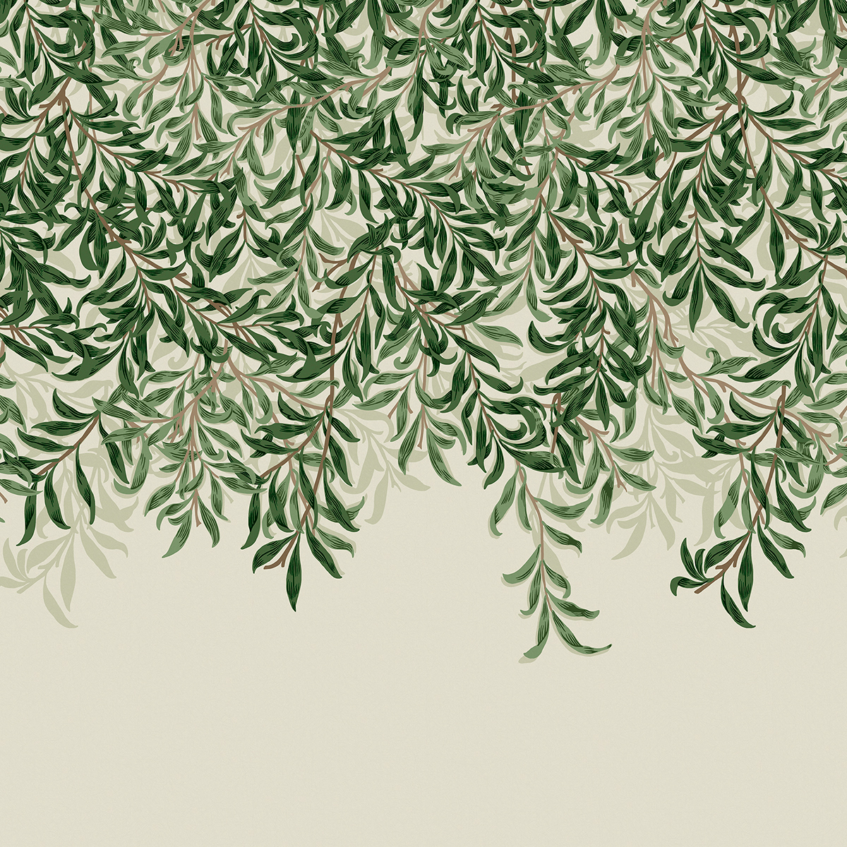 Fototapet William Morris At Home Willow Bough Greens