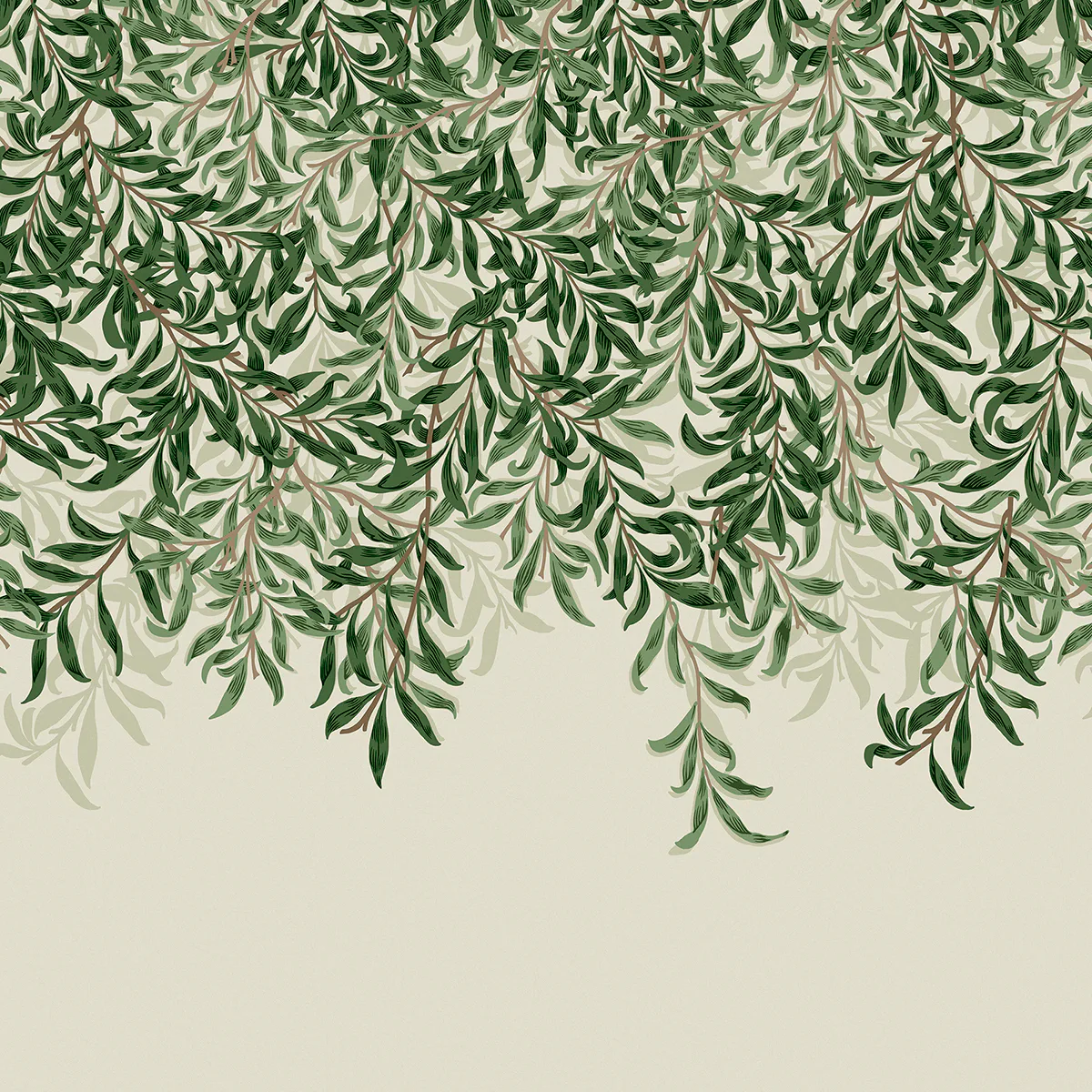 Fototapet William Morris At Home Willow Bough Greens