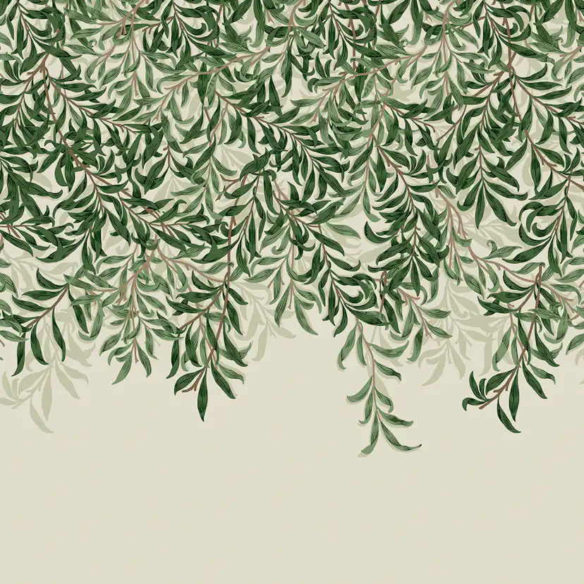 Fototapet William Morris At Home Willow Bough Greens