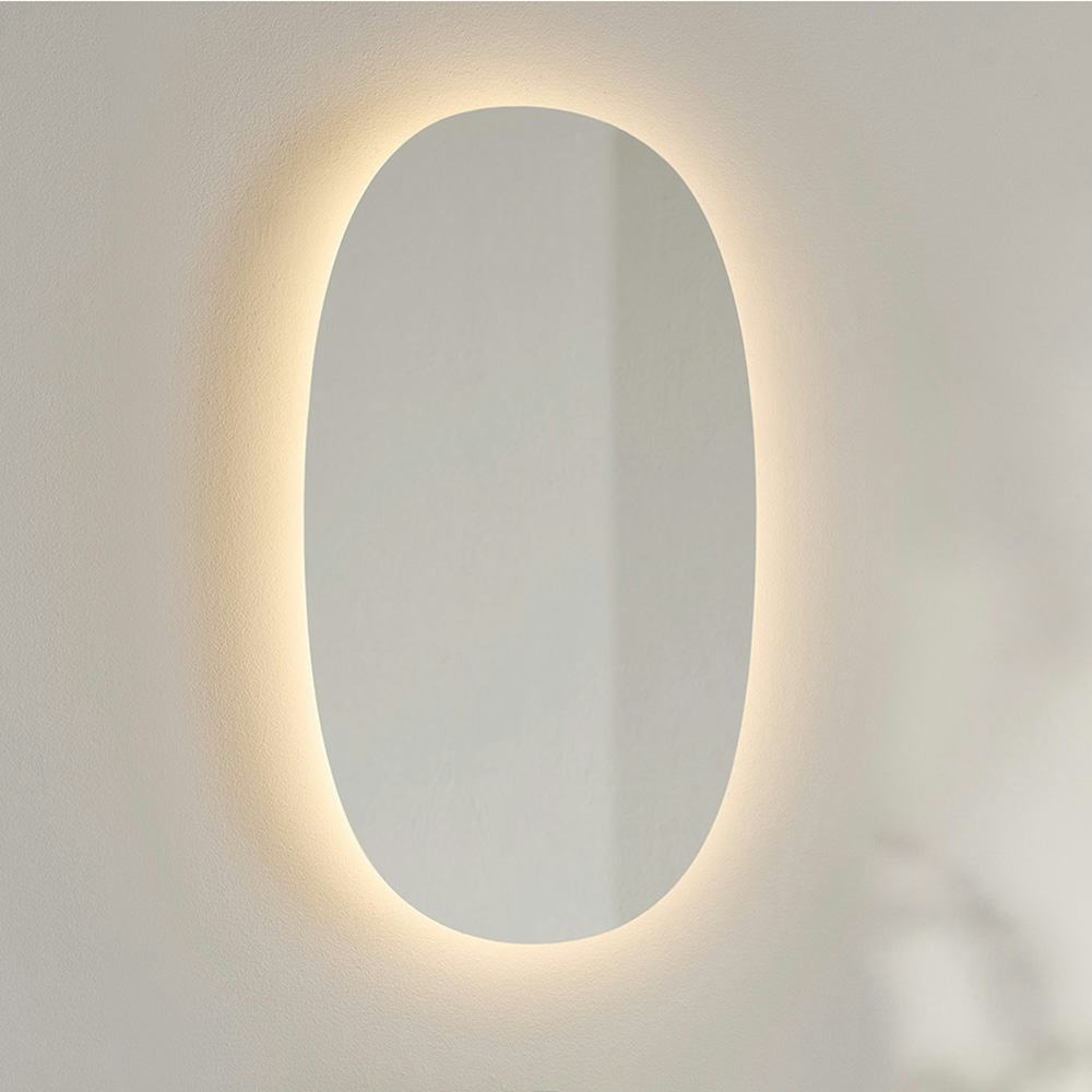 Spegel Hafa Ellipse LED 500x850