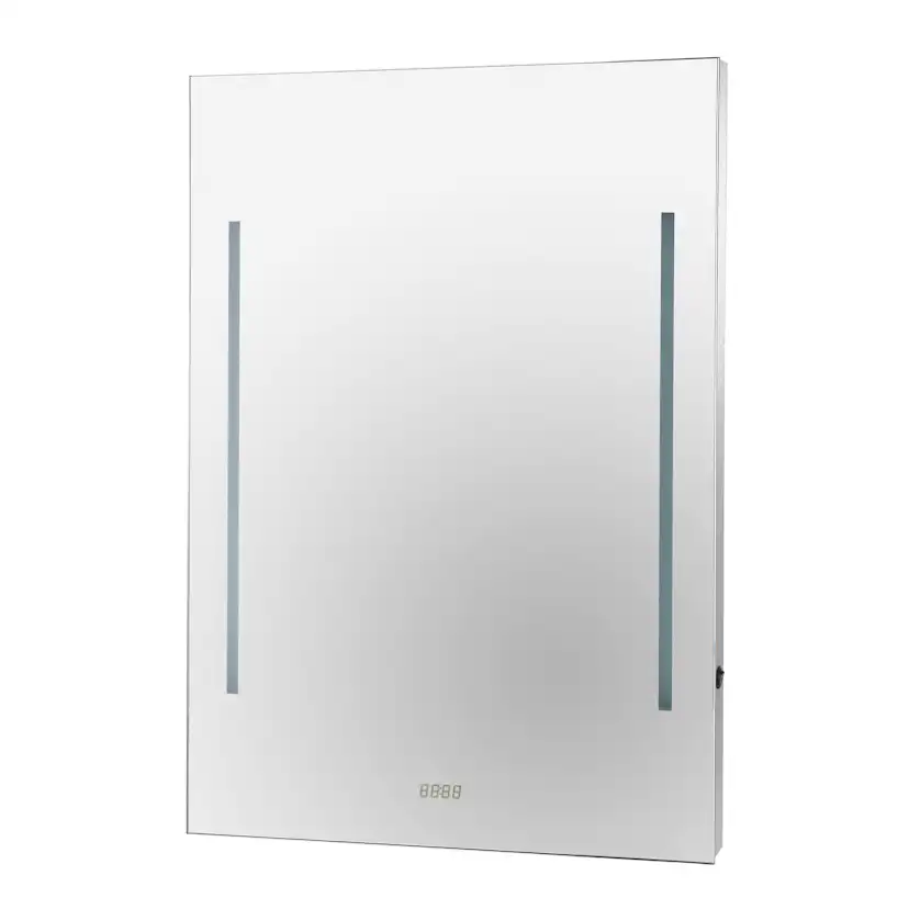 Badrumsspegel Bemeta LED Med Klocka