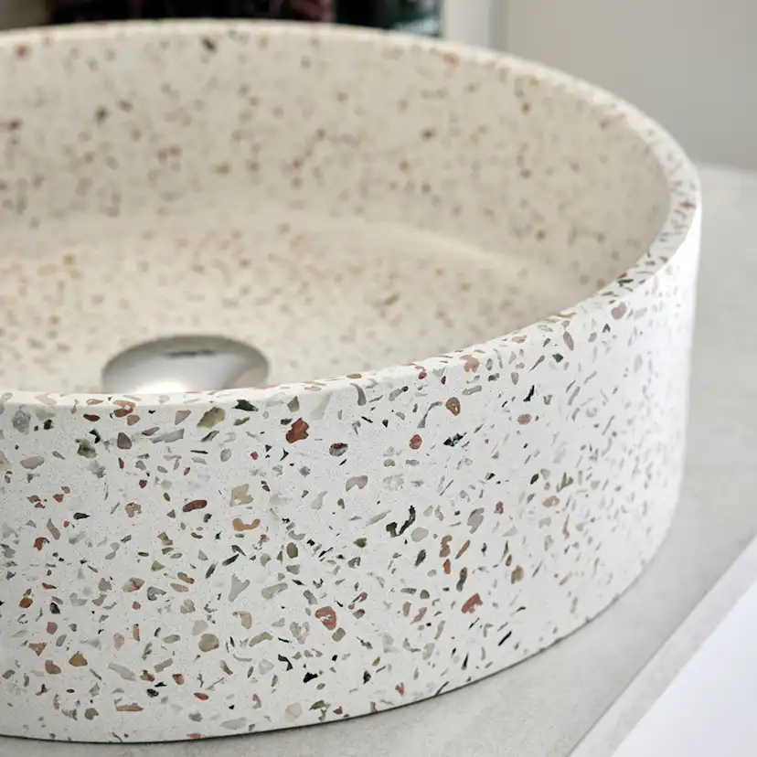 Tvättställ Hafa Circle Terrazzo