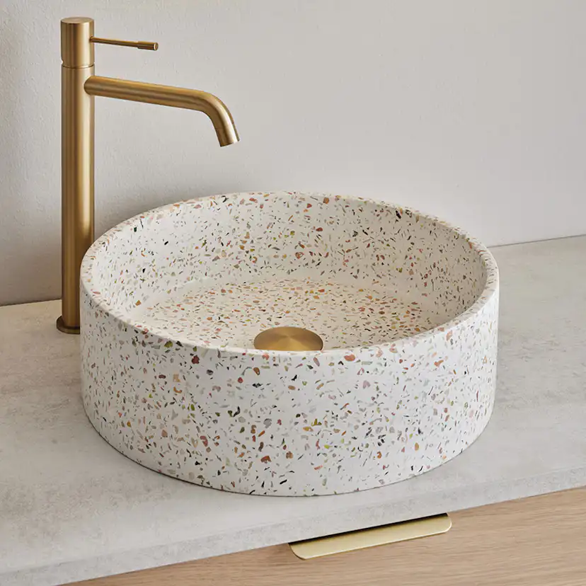 Tvättställ Hafa Circle Terrazzo