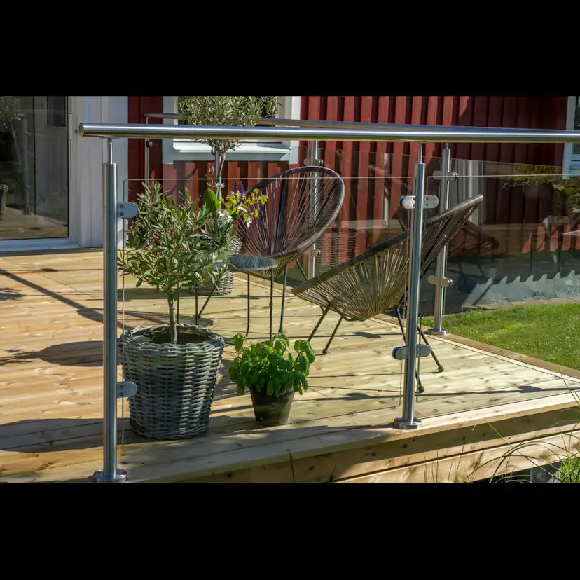 Mellanstolpe Skotte Garden Utsikt