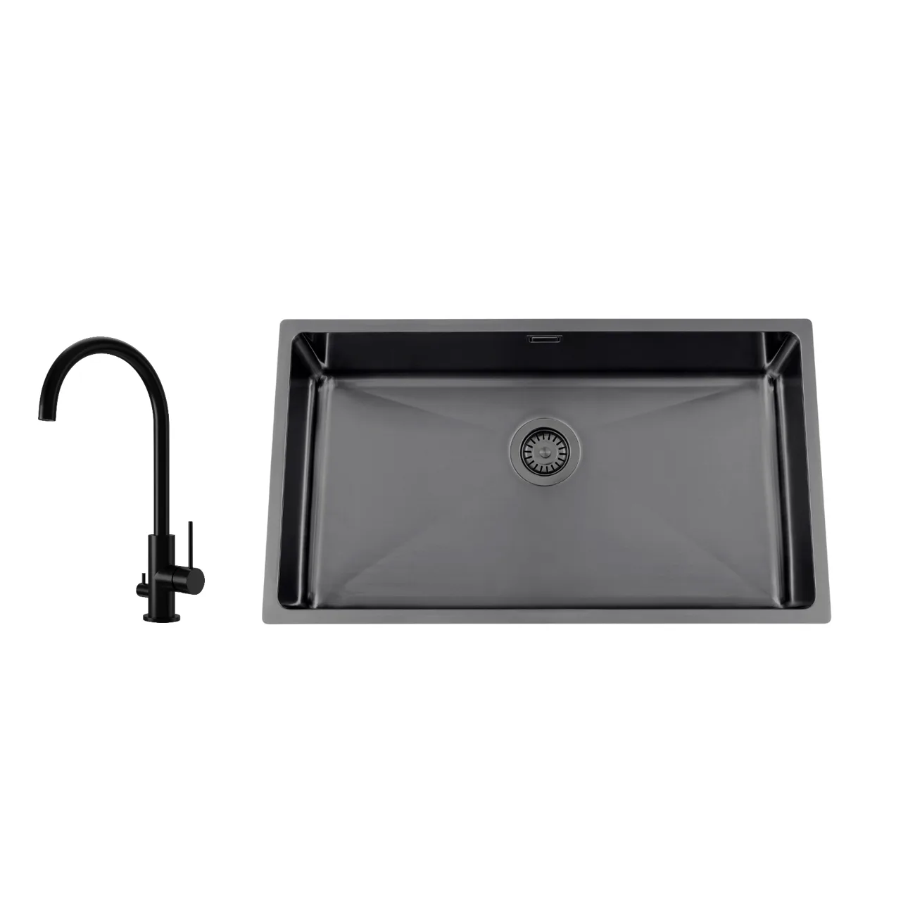 Disklåda Nordic Tech Titan 730 X med Köksblandare Steel Equip D