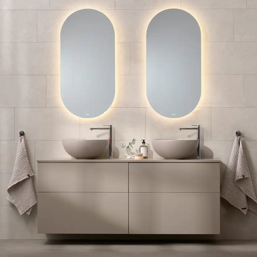 Fristående Tvättställ Miller Badrum Bowl Porslin Vit