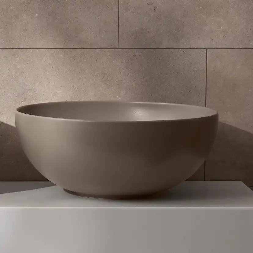 Fristående Tvättställ Miller Badrum Bowl Porslin Vit