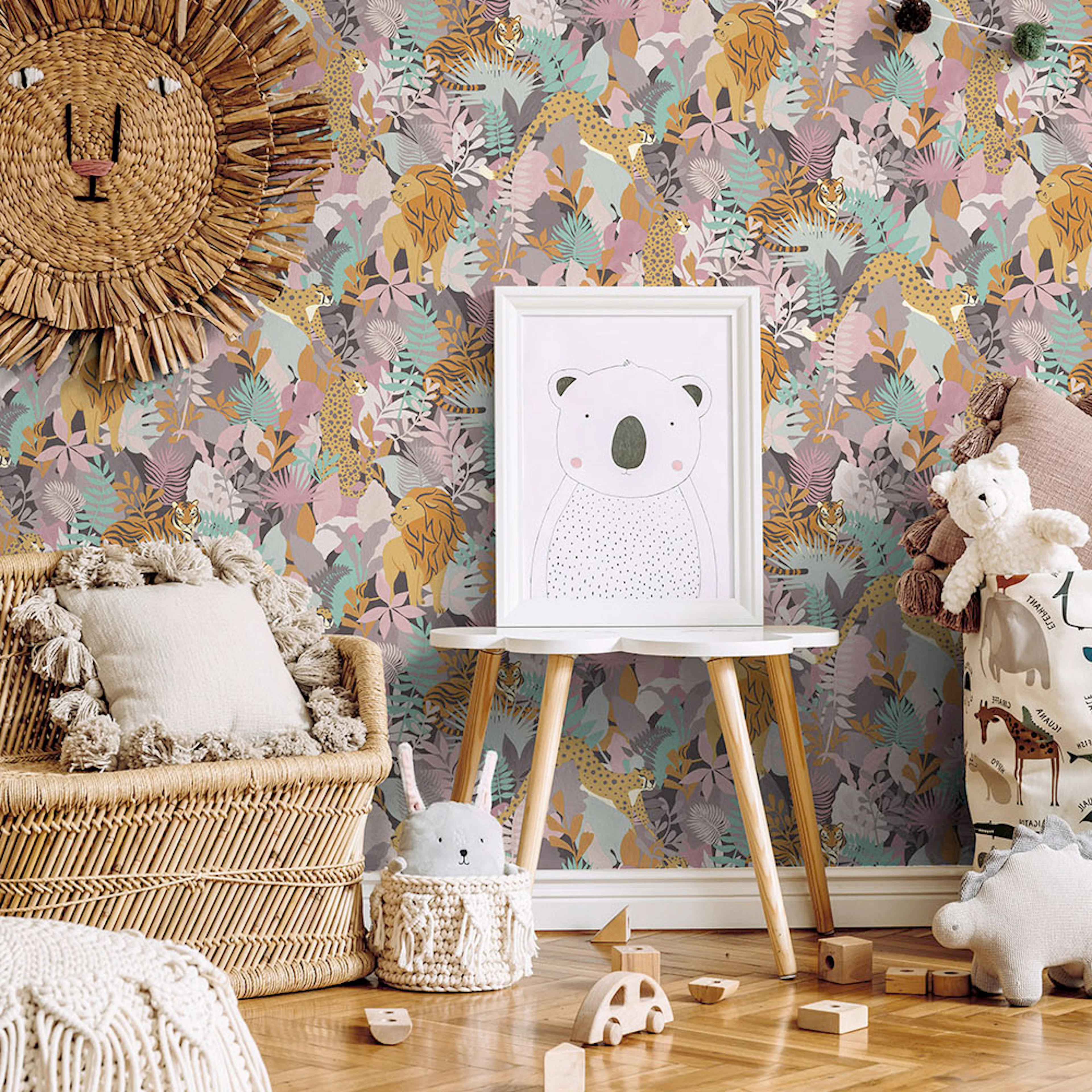 Tapet Holden Dream Catcher Animal Kingdom Pink 13070