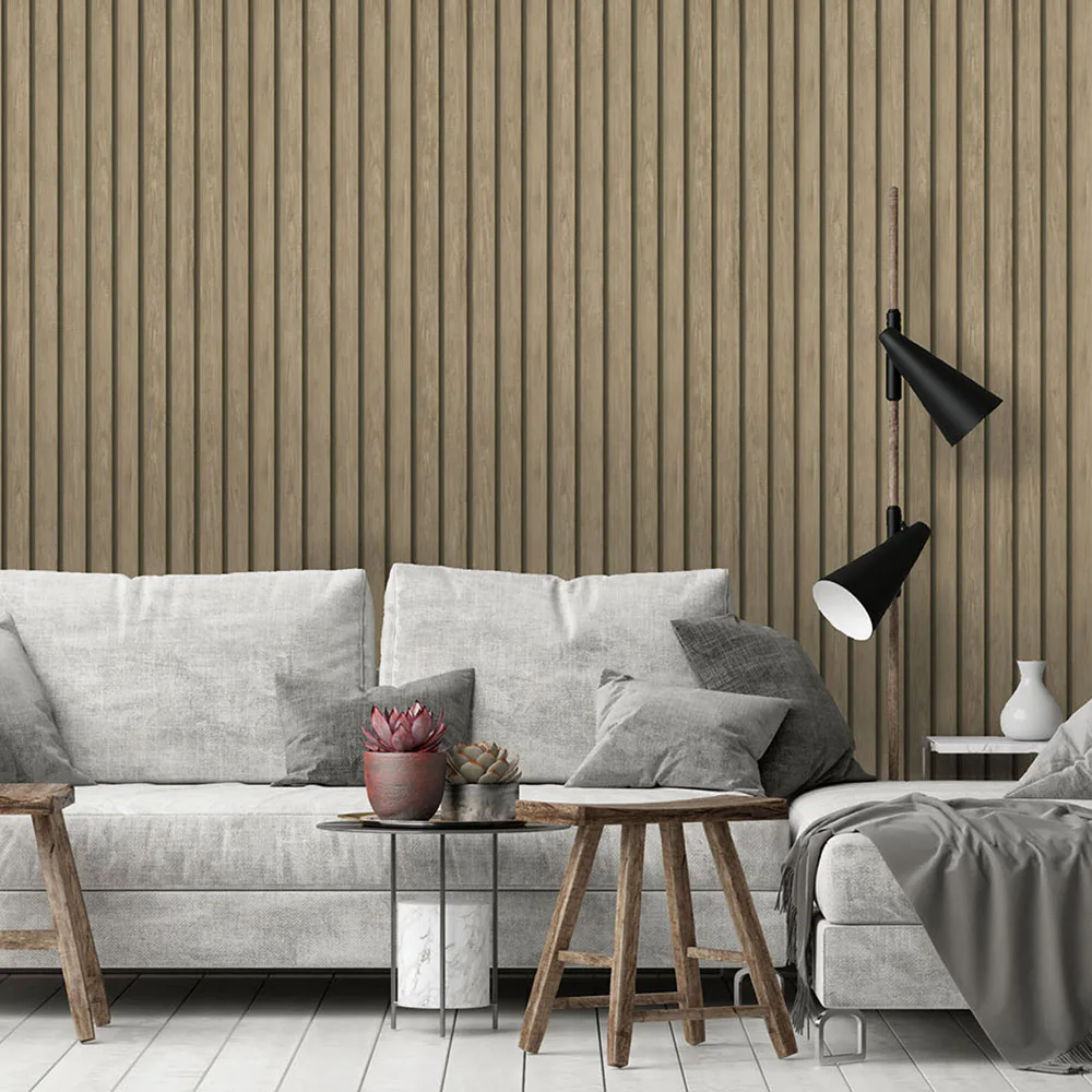 Tapet Holden Dream Catcher Woodslat Light Oak 13132