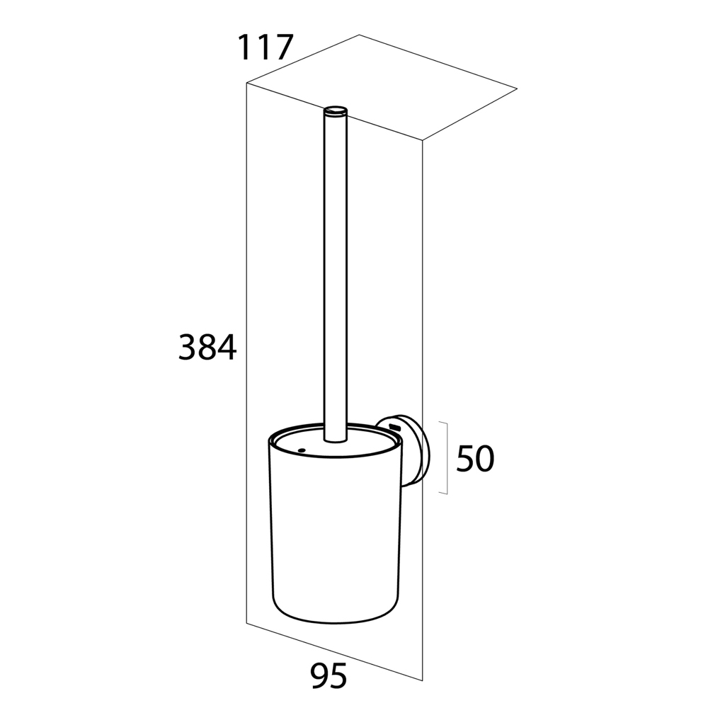 Toalettborste Tiger Urban