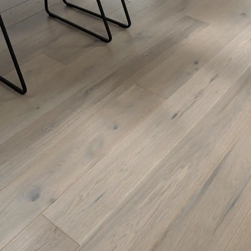 Parkettgolv Moland Burghley Wideplank Ek Grey Mattlack Brushed