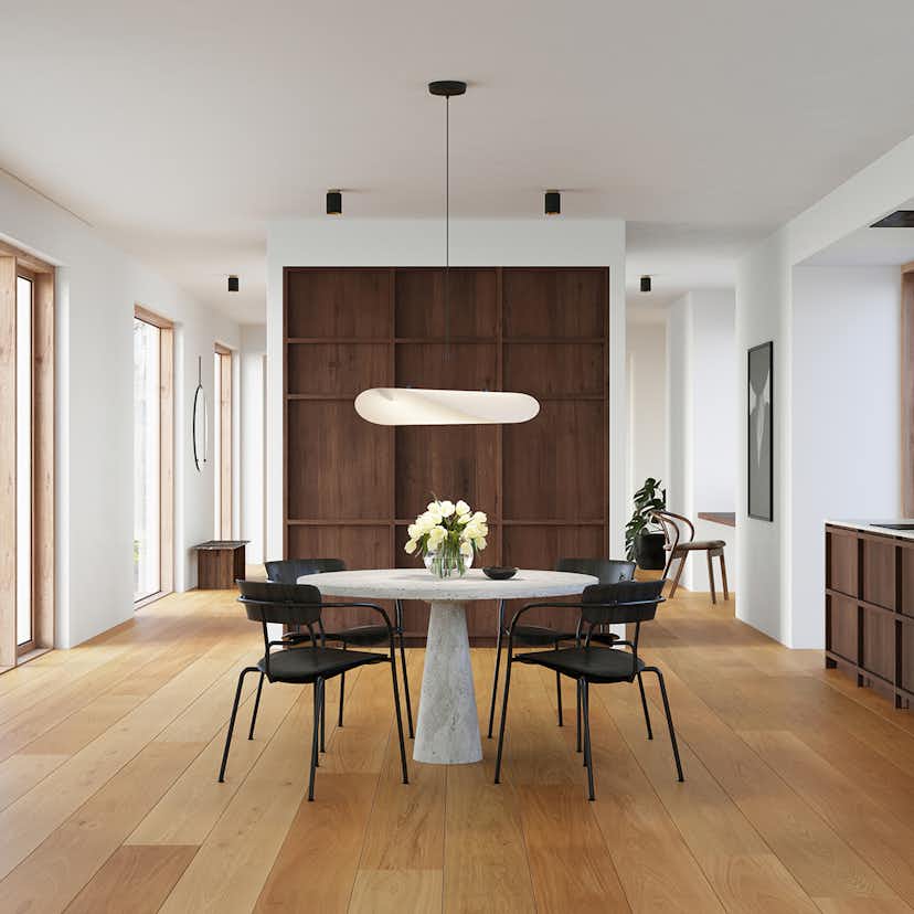 Parkettgolv Moland Windsor Plank Ek Classic Hårdvaxolja