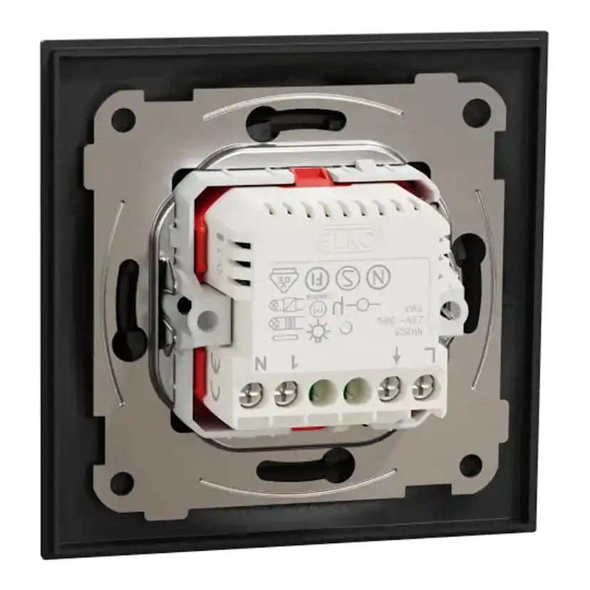 Rörelsevakt Elko One med Inbyggd Tryckknapp 10A 160º Infälld