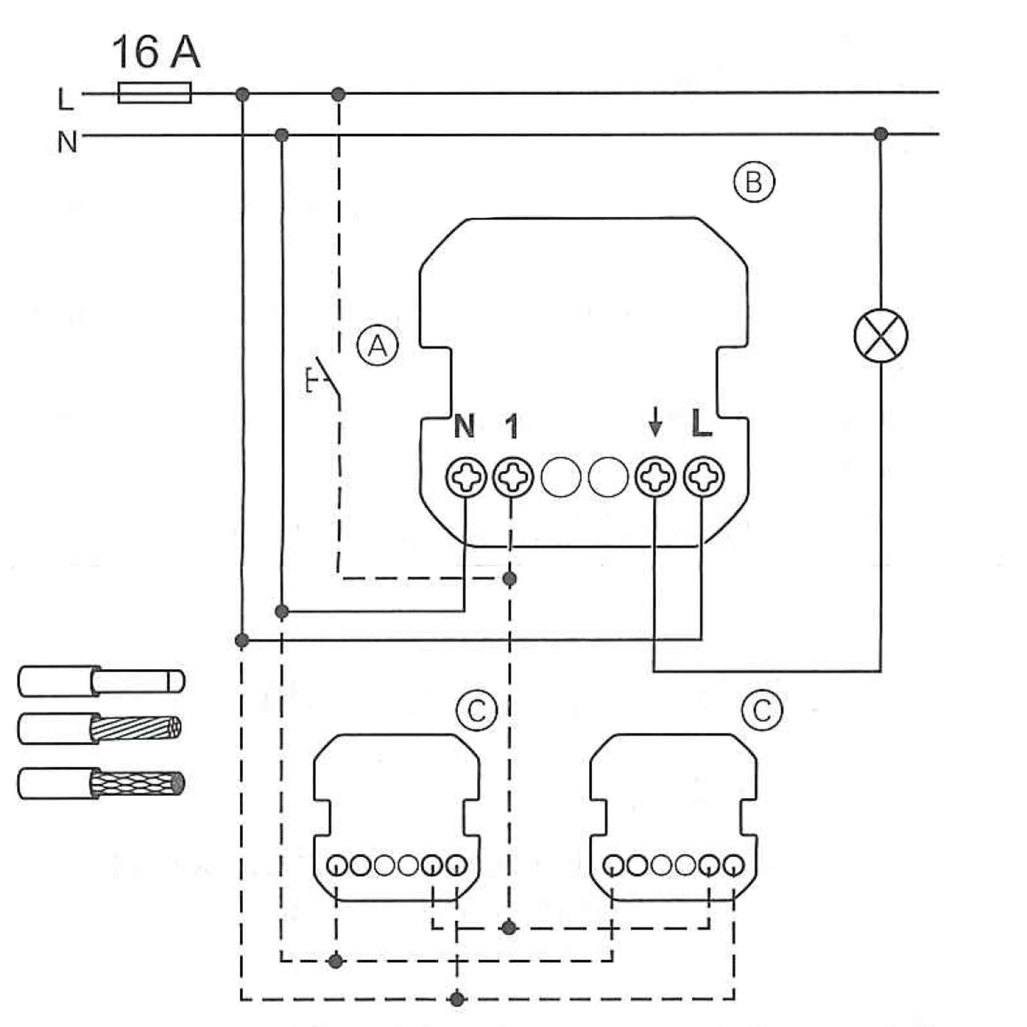 Rörelsevakt Elko Plus 10A 160°