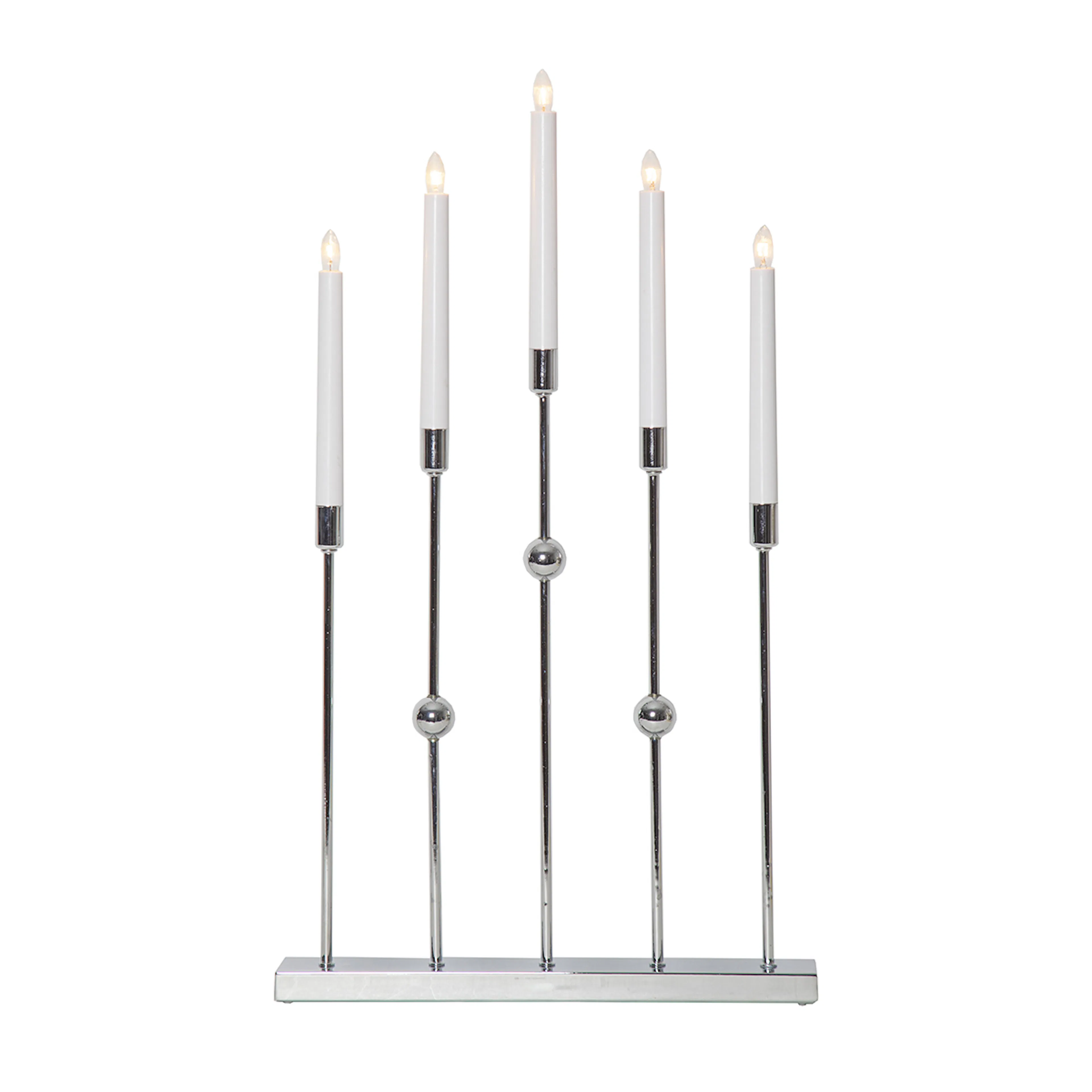 Ljusstake Star Trading Gustavo 5-armad Adventsljusstake