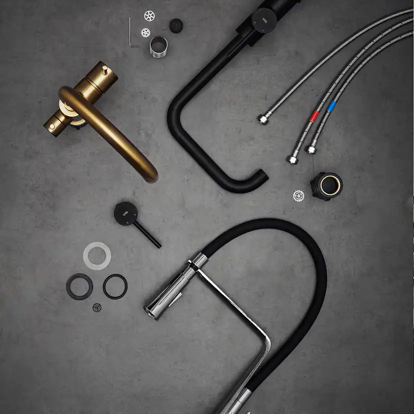 Köksblandare Hafa Stand