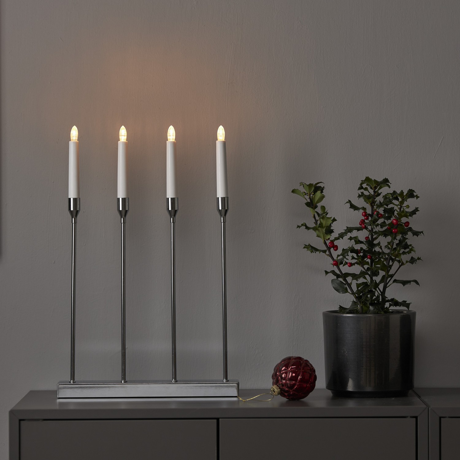 Adventsljusstake Star Trading Lottie 4L