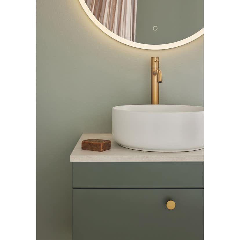 Tvättställsskåp Hafa Haze med Bänkskiva och Tvättställ