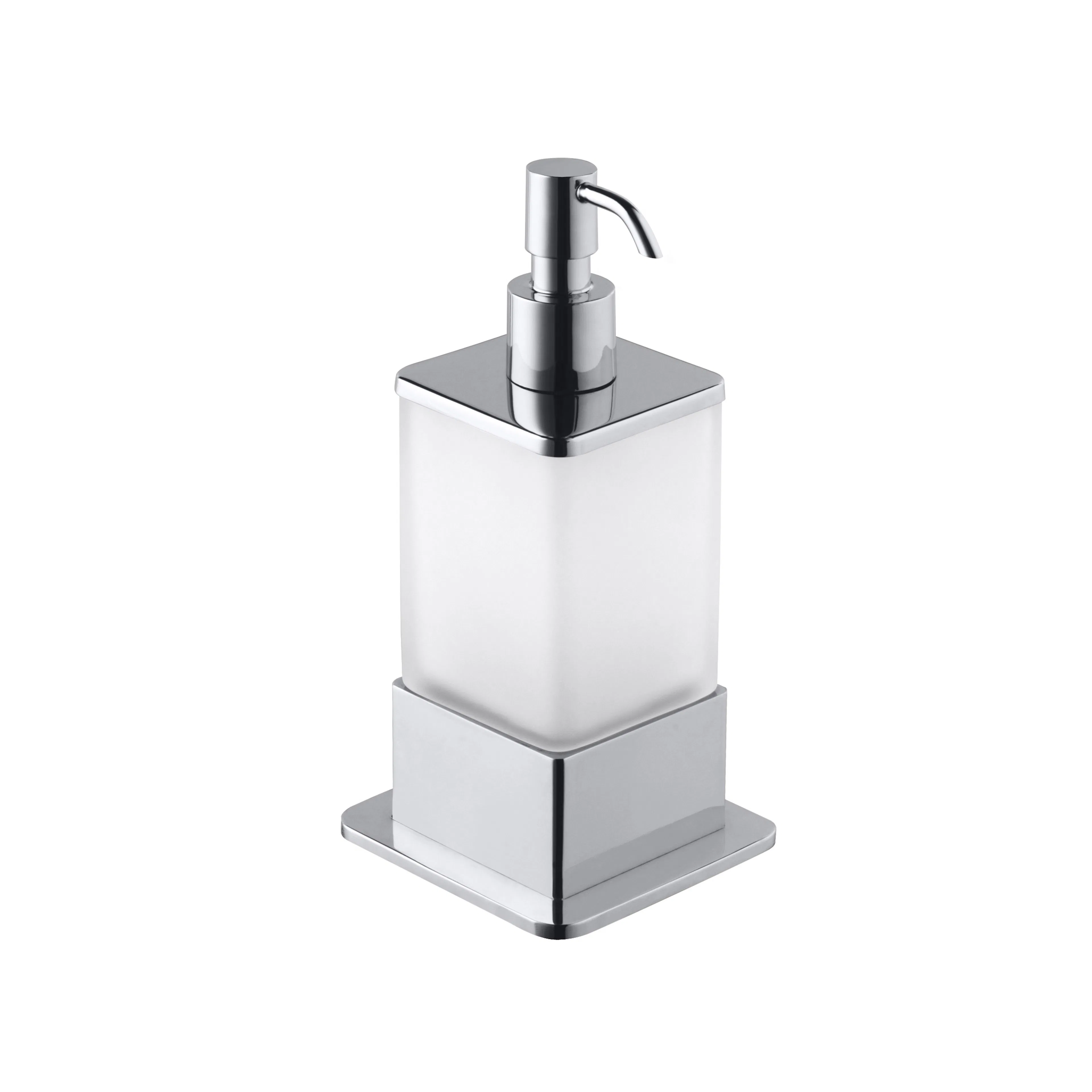 Tvåldispenser Bemeta Fristående Krom/Glas