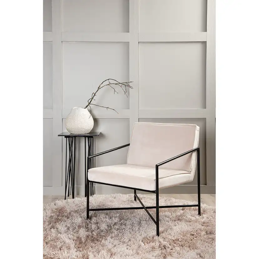 Fåtölj Venture Home Rakel Sammet