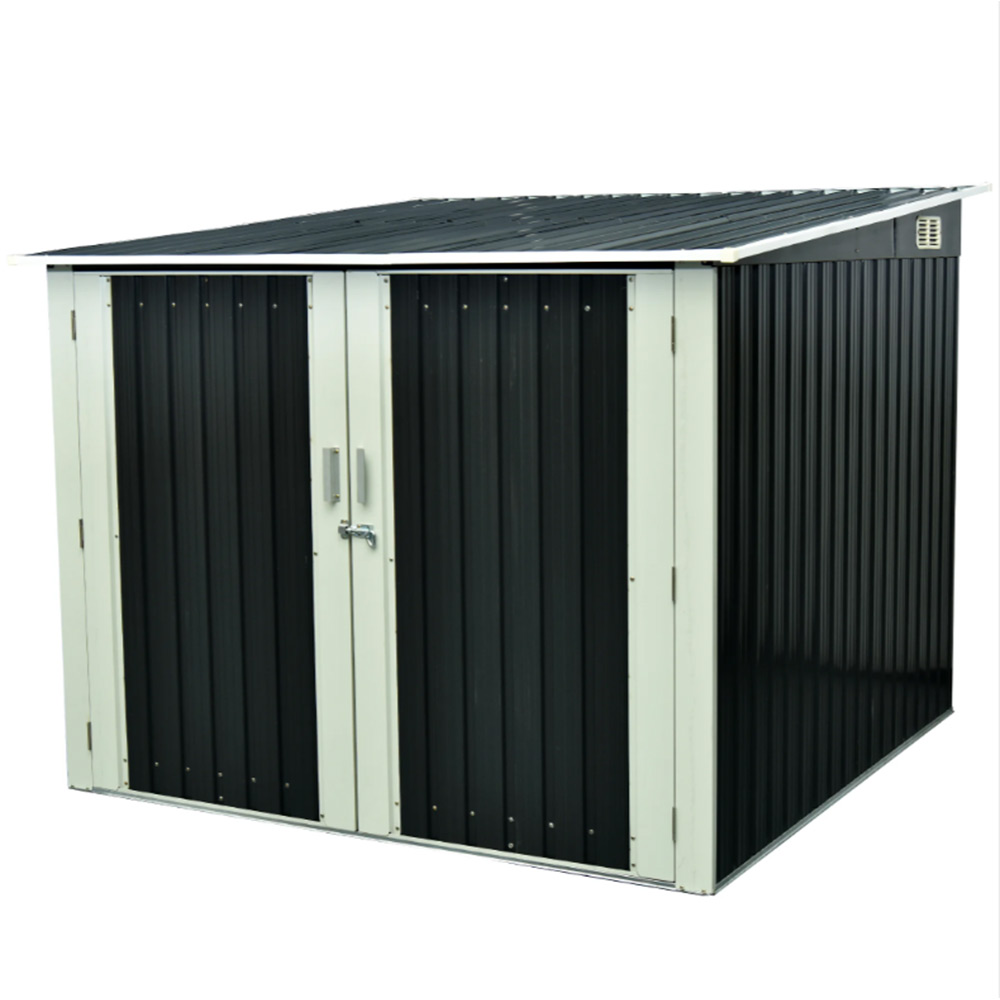 Cykelförråd Metalcraft 4,2m² Låsbart för Utomhusbruk