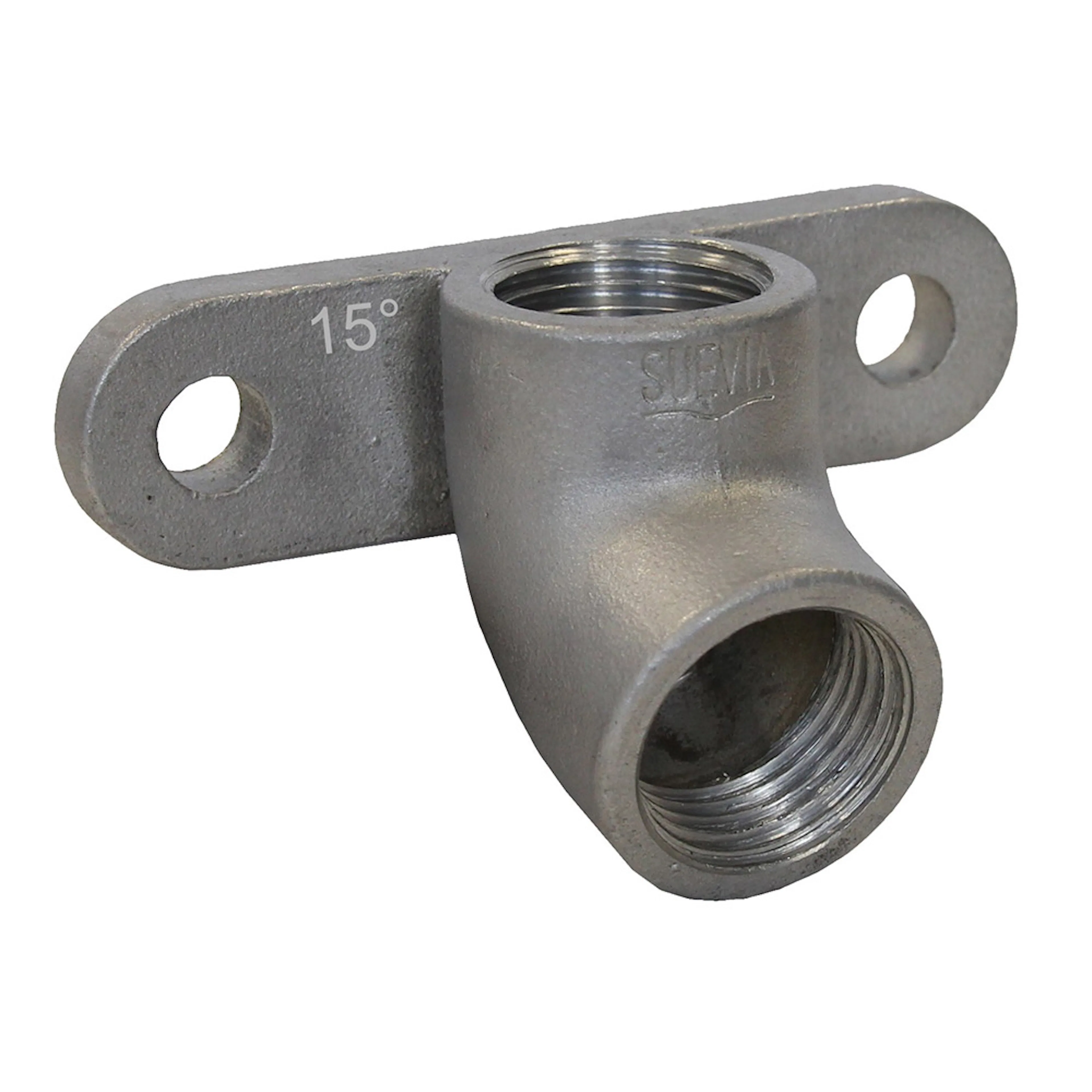 Ventilfäste Willab Rostfritt R15xR15 15°