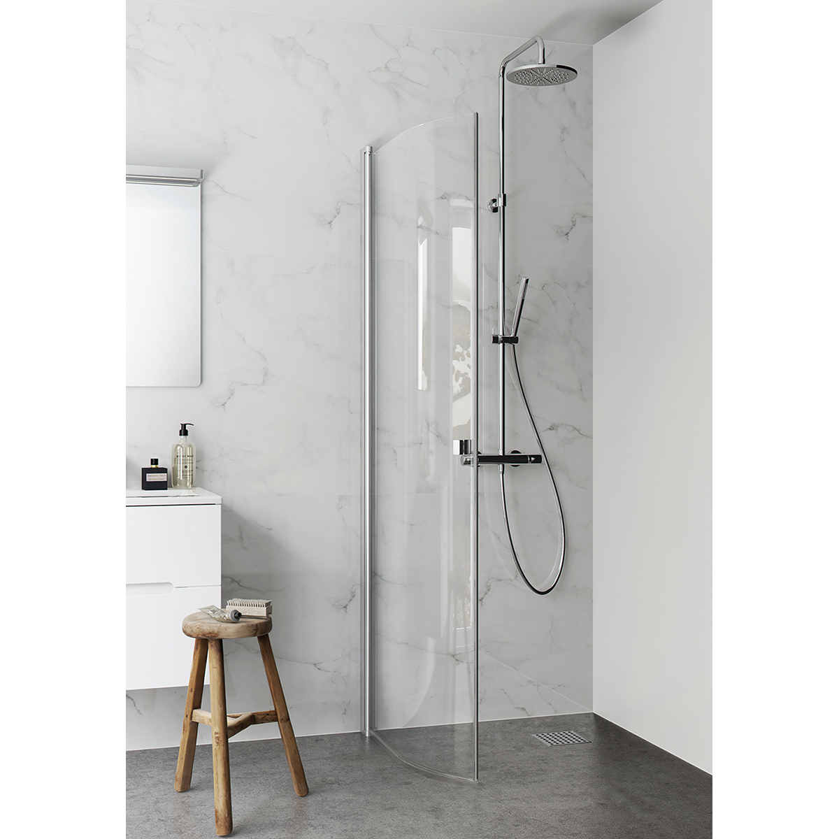 Duschdörr Hafa Igloo Pro BEND