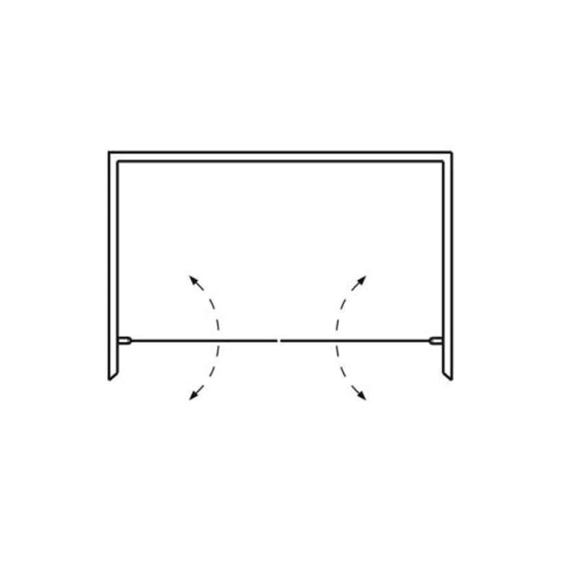 Duschdörr Hafa Igloo Pro Dubbel
