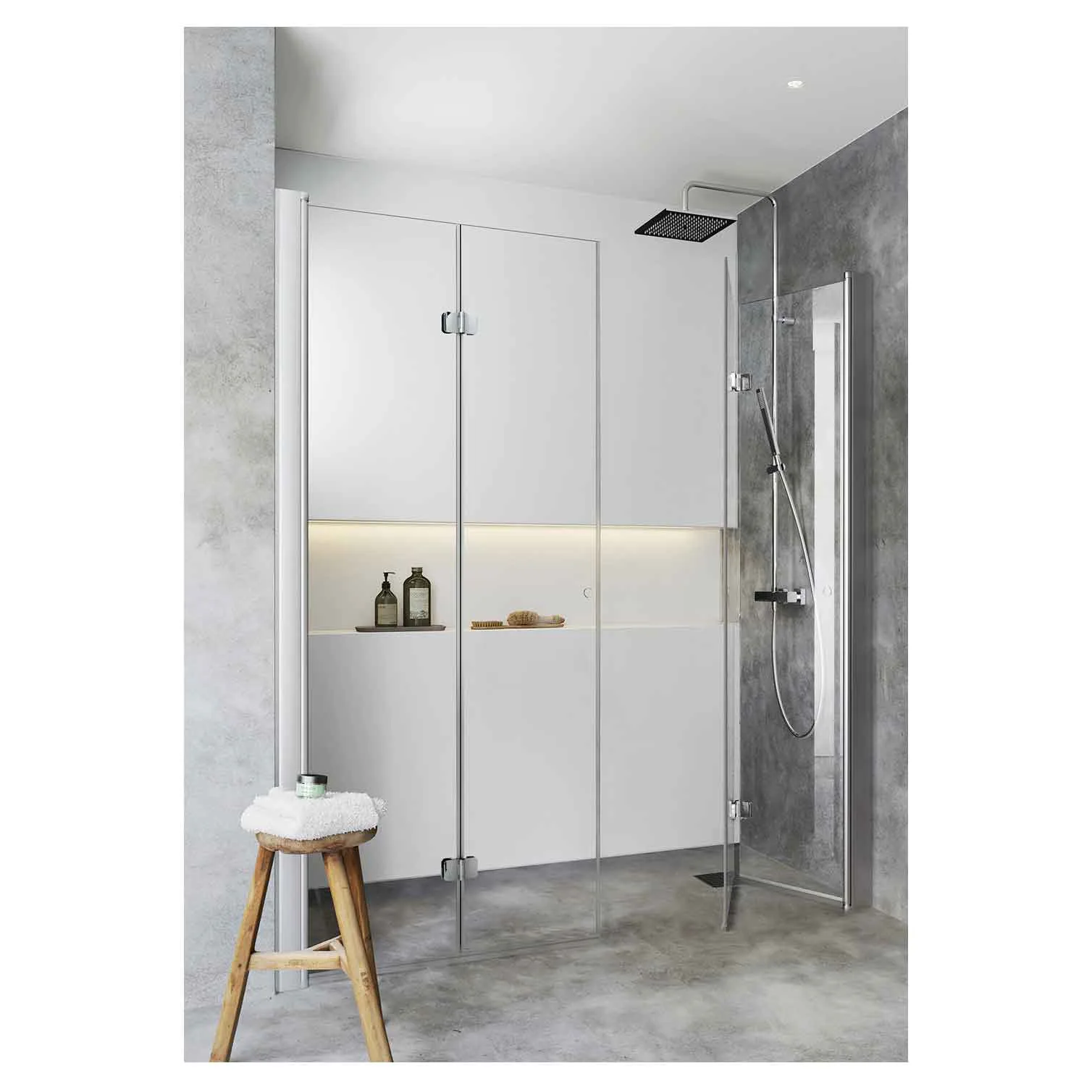 Duschdörr Hafa Igloo Pro Vik Dubbel