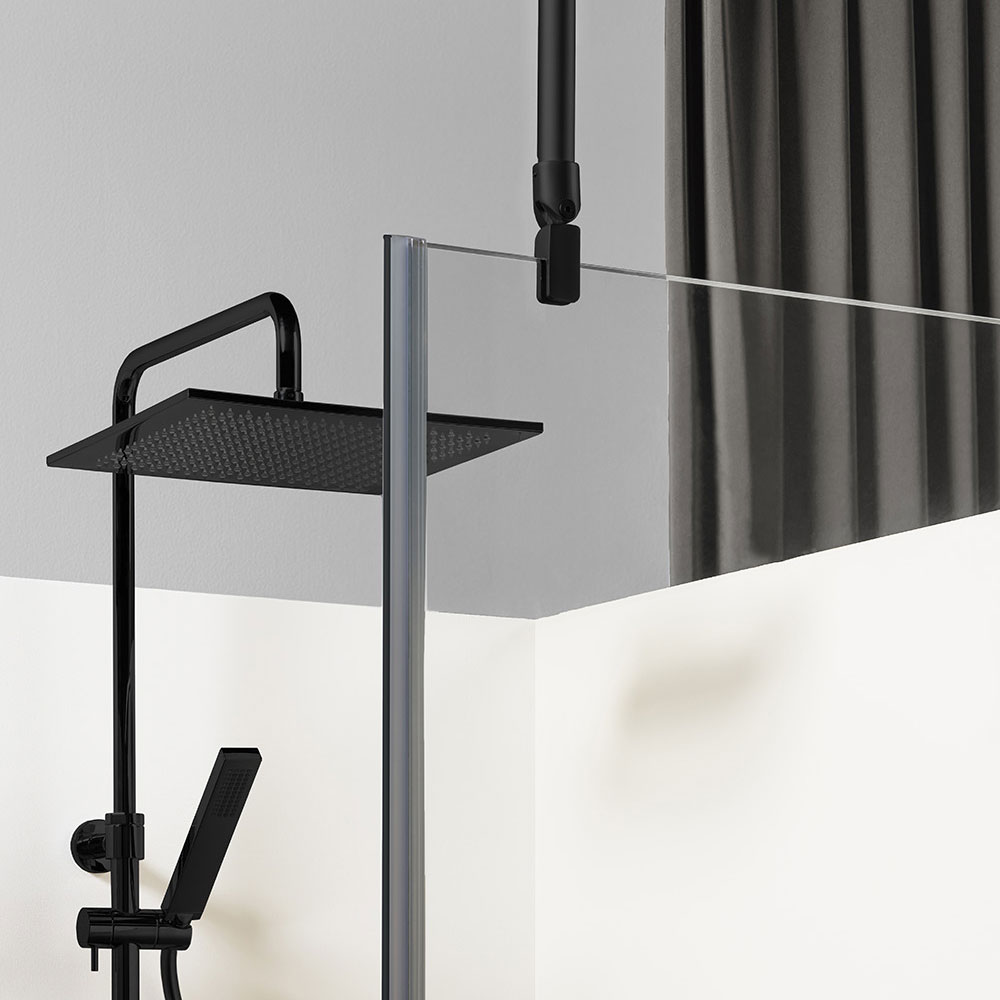 Duschdörr Hafa Igloo Pro Rak Dörr + Fast Vägg