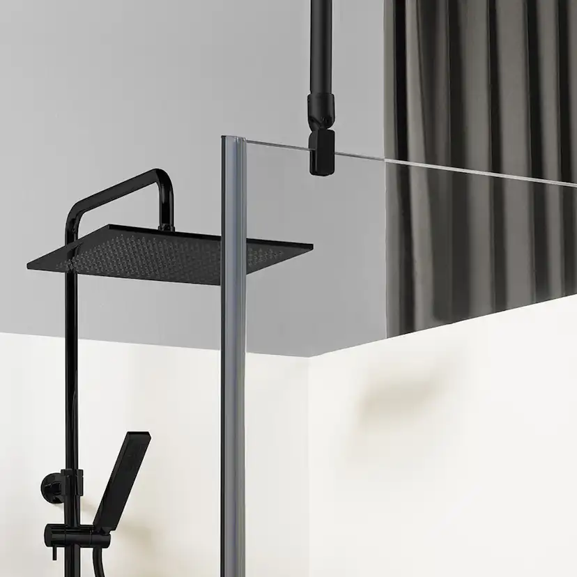 Duschdörr Hafa Igloo Pro Rak Dörr + Fast Vägg