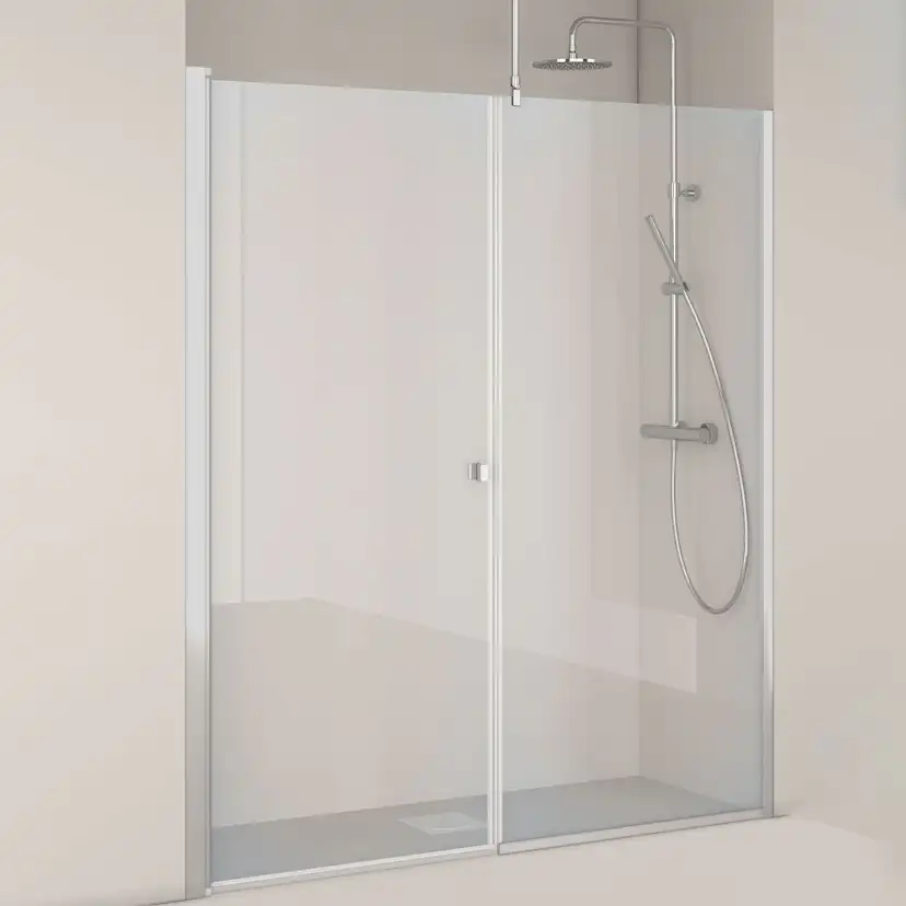 Duschdörr Hafa Igloo Pro Rak Dörr + Fast Vägg