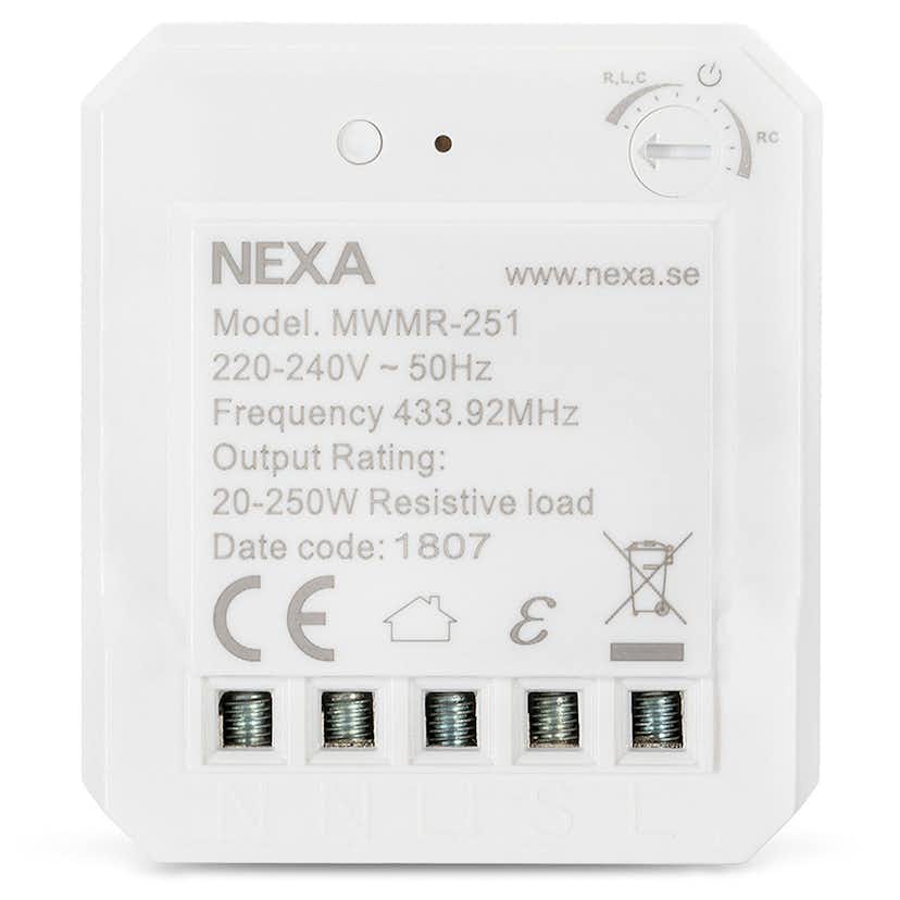 Dosdimmer Nexa MWMR-251 För strömbrytare