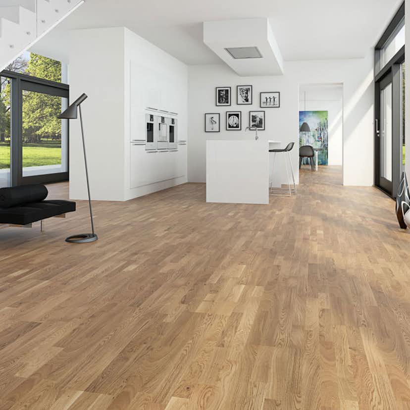 Parkettgolv Moland Unique Ek Classic Uv-Mattlack