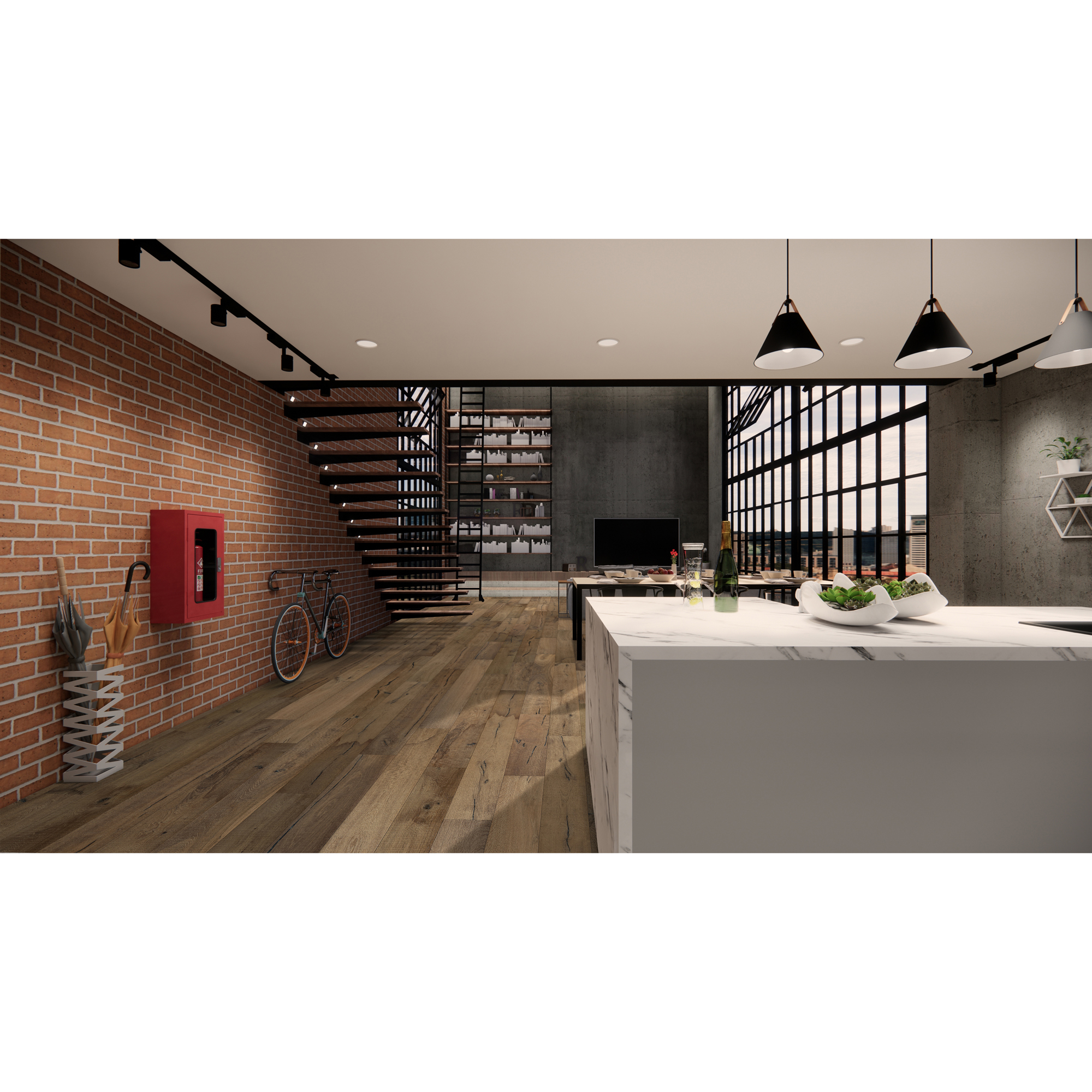 Parkettgolv NQD Oak Old Brewery 5G